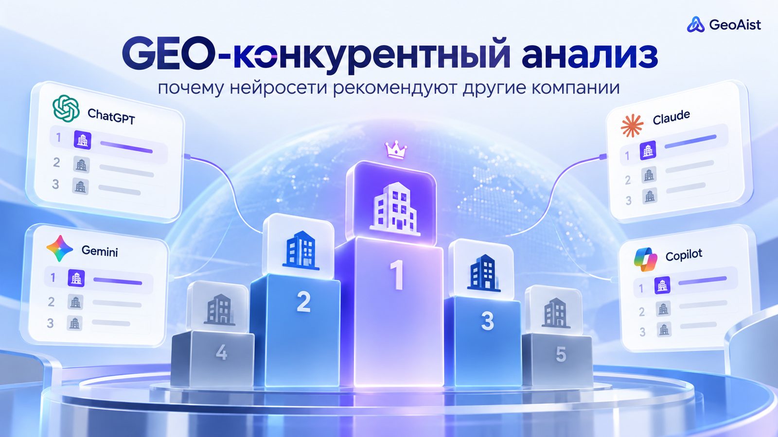 GEO-конкурентный анализ: как понять, почему нейросети рекомендуют другие компании